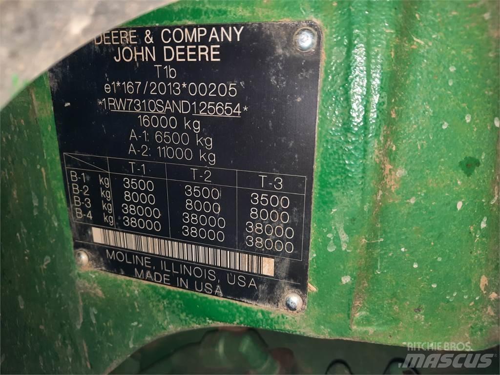 John Deere 7r310 Traktörler