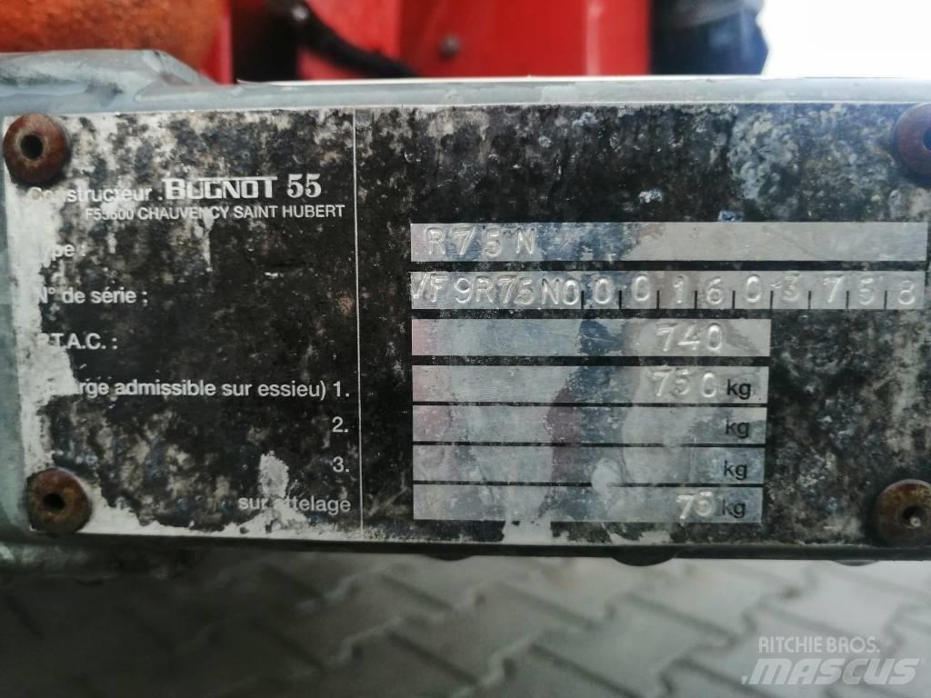 Bugnot BVE55 Ağaç kesici istifleyiciler
