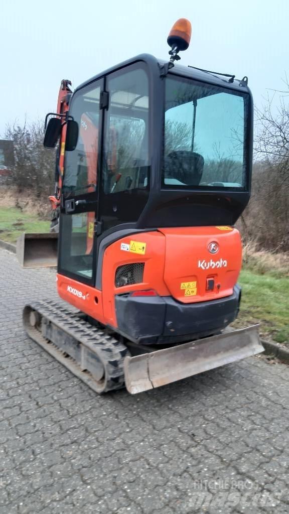 Kubota KX019-4 Mini ekskavatörler, 7 tona dek