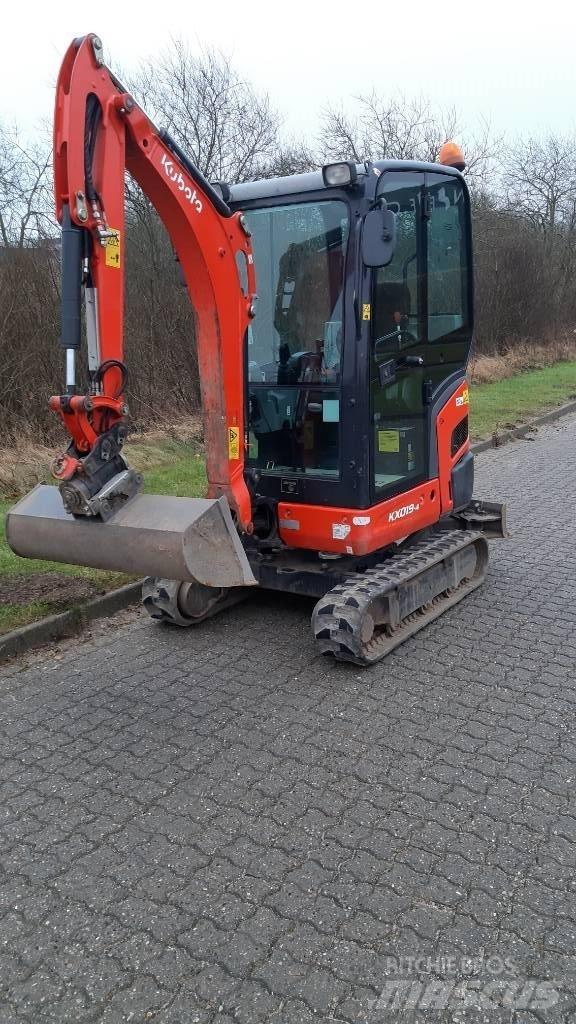 Kubota KX019-4 Mini ekskavatörler, 7 tona dek