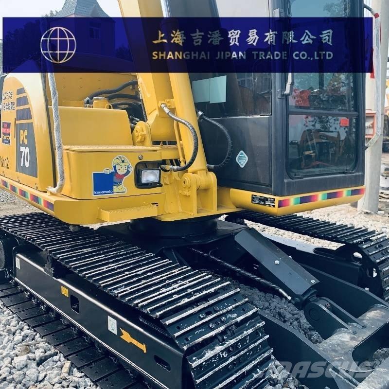 Komatsu PC 70 Mini ekskavatörler, 7 tona dek