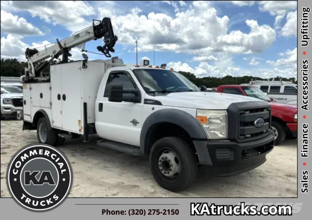 Ford F 550 XL SD Paletli vinçler
