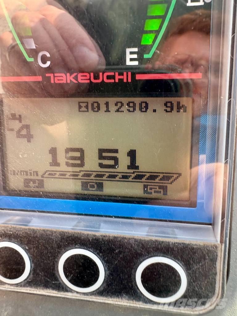 Takeuchi TB 225 Mini ekskavatörler, 7 tona dek