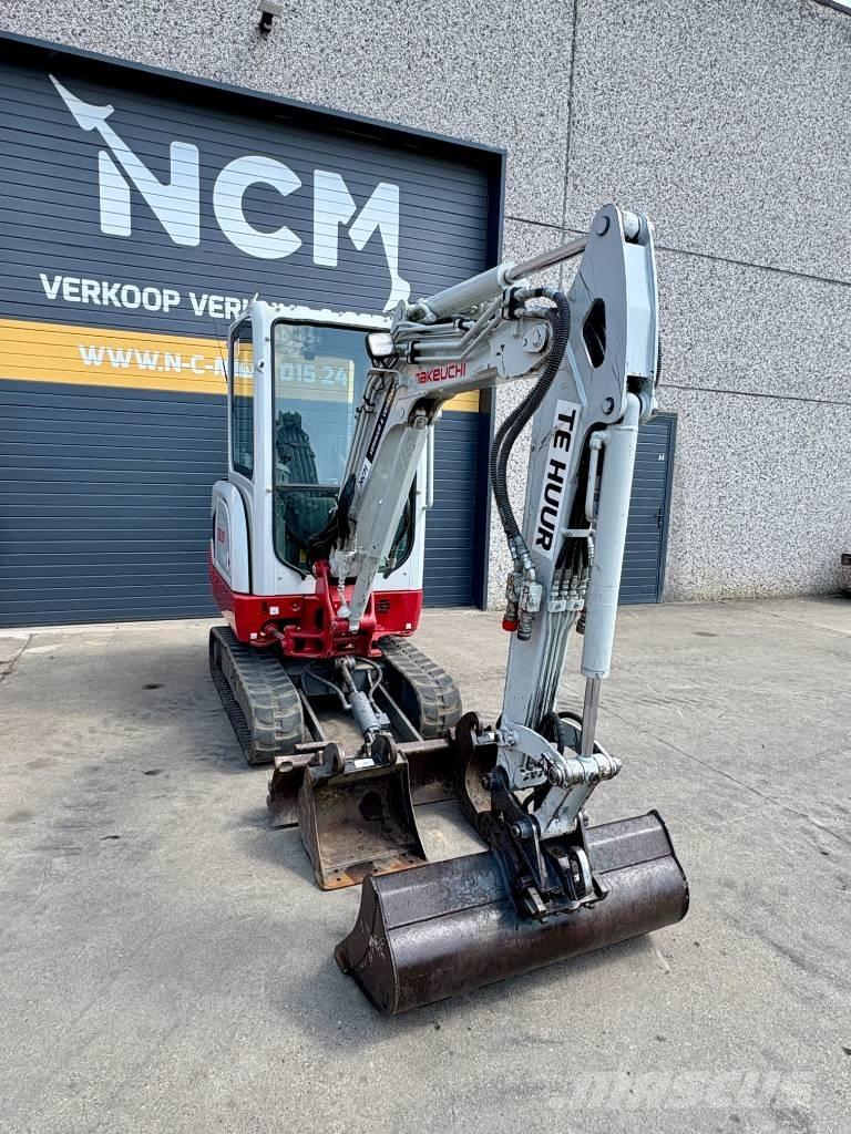 Takeuchi TB 225 Mini ekskavatörler, 7 tona dek