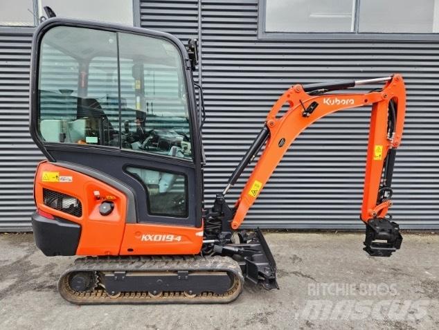 Kubota kx019-4 Mini ekskavatörler, 7 tona dek