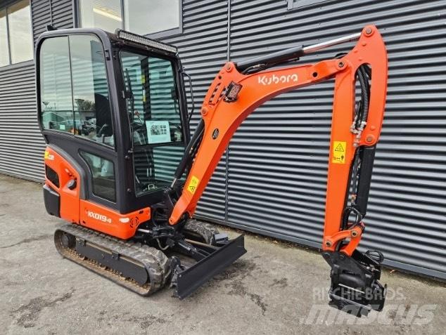 Kubota kx019-4 Mini ekskavatörler, 7 tona dek