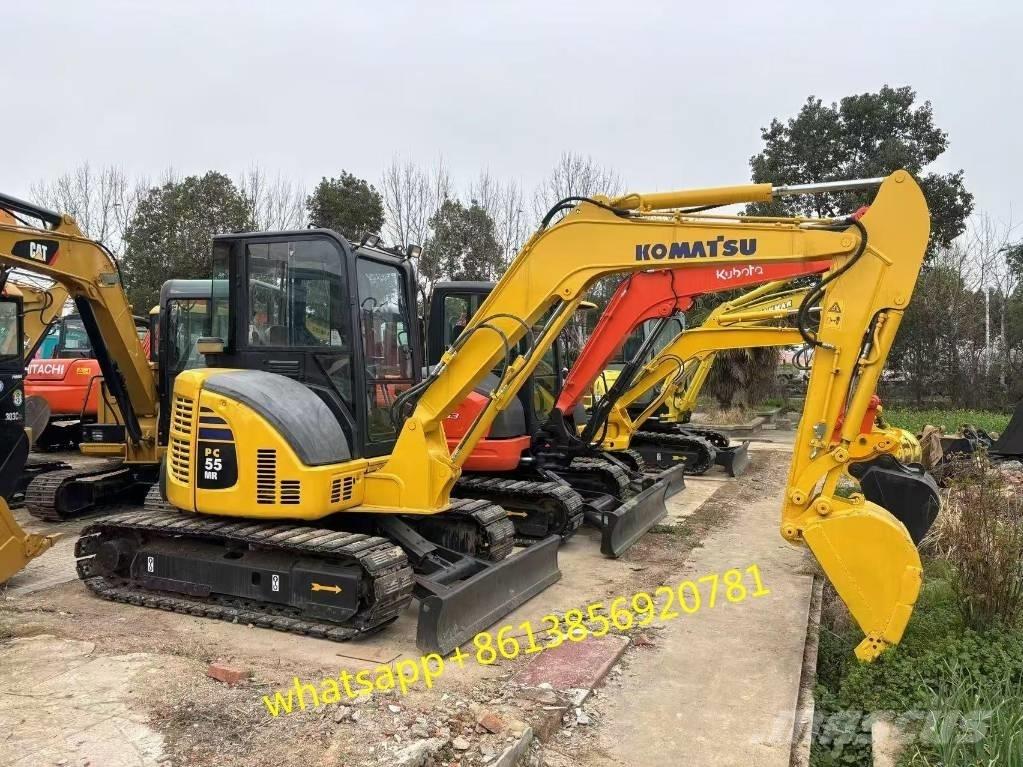 Komatsu PC 55 MR Mini ekskavatörler, 7 tona dek