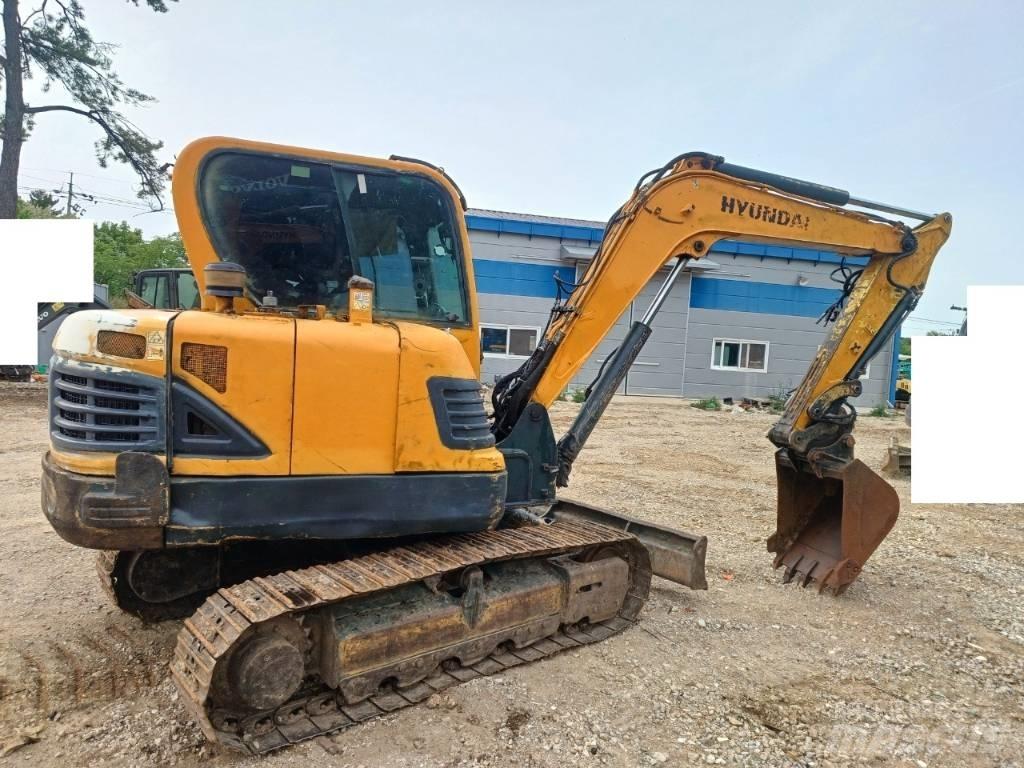Hyundai Robex 55 Mini ekskavatörler, 7 tona dek