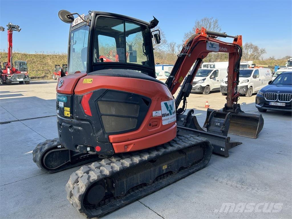 Kubota U50-5 (5016) Mini ekskavatörler, 7 tona dek