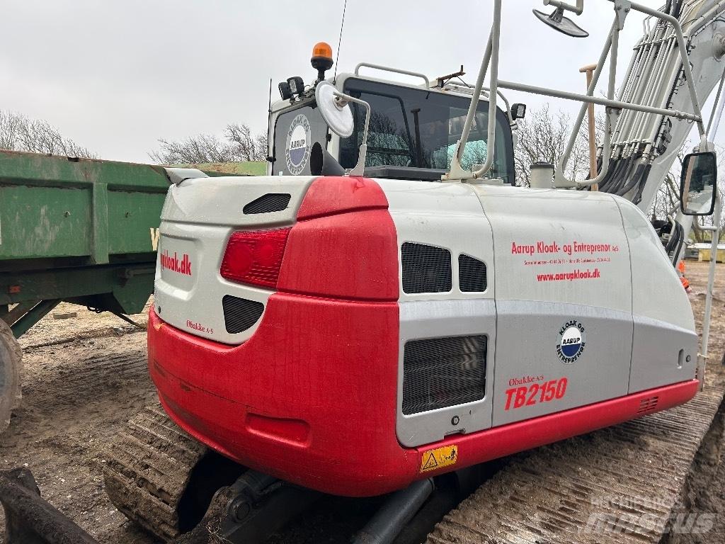 Takeuchi TB 2150 Paletli ekskavatörler