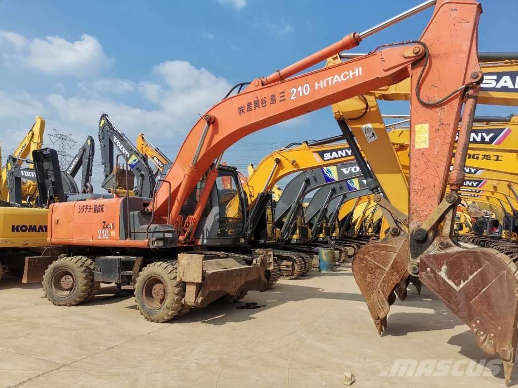 Hitachi ZX 210 W Lastik tekerli ekskavatörler