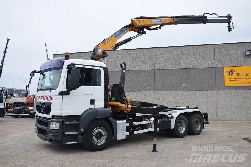 MAN TGS 26.360 Vinçli kamyonlar