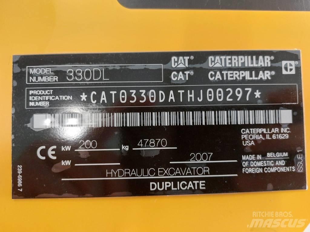 CAT 330 D L UHD Yıkım ekskavatörleri