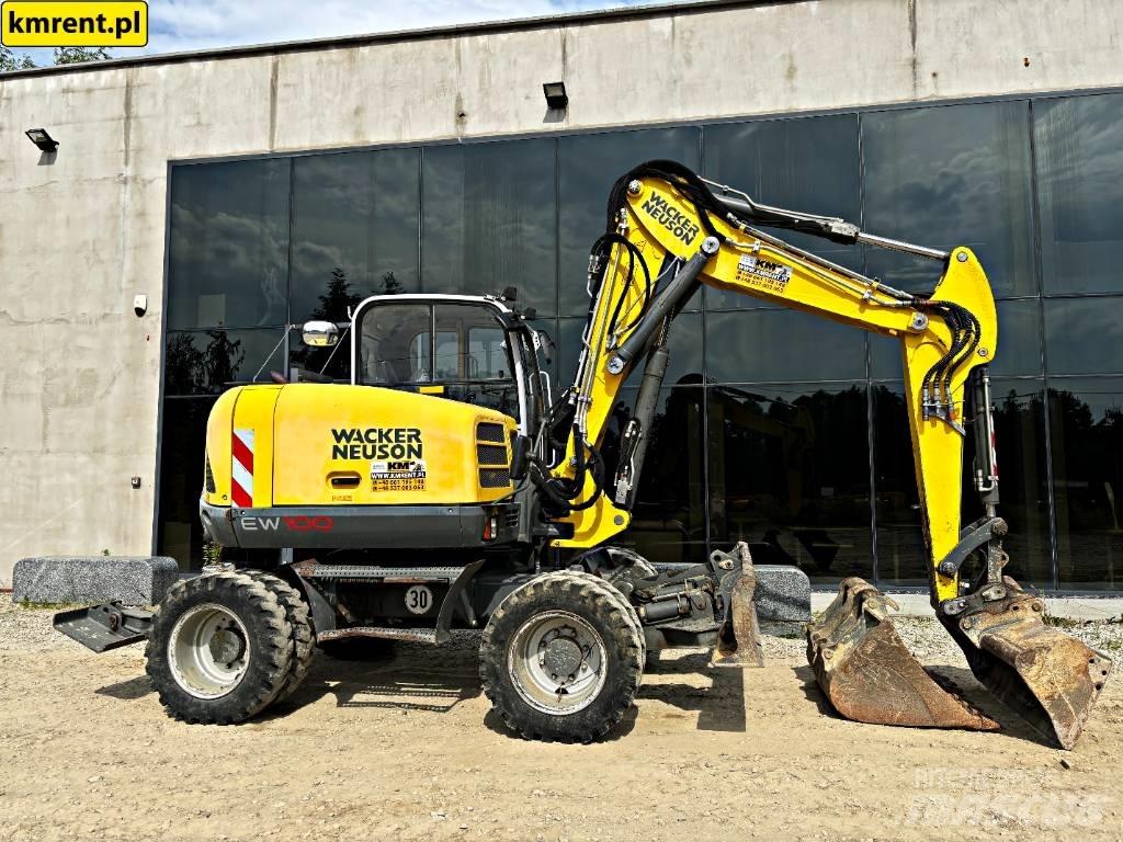Wacker Neuson EW 100 Lastik tekerli ekskavatörler