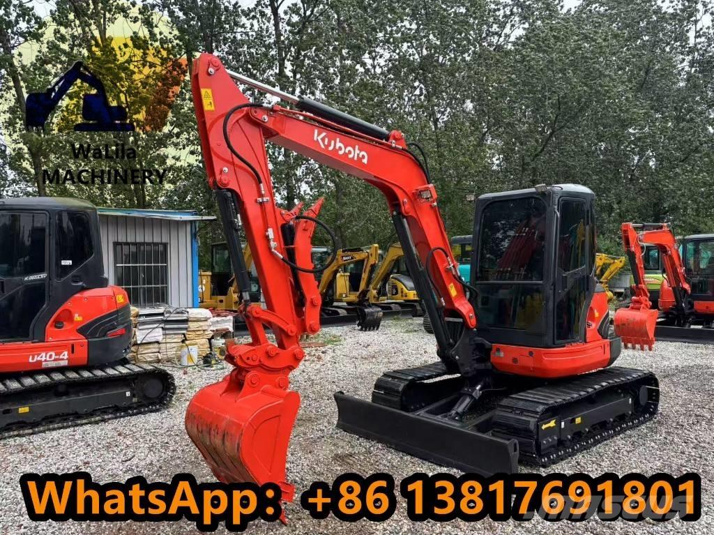 Kubota KX 057-4 Mini ekskavatörler, 7 tona dek
