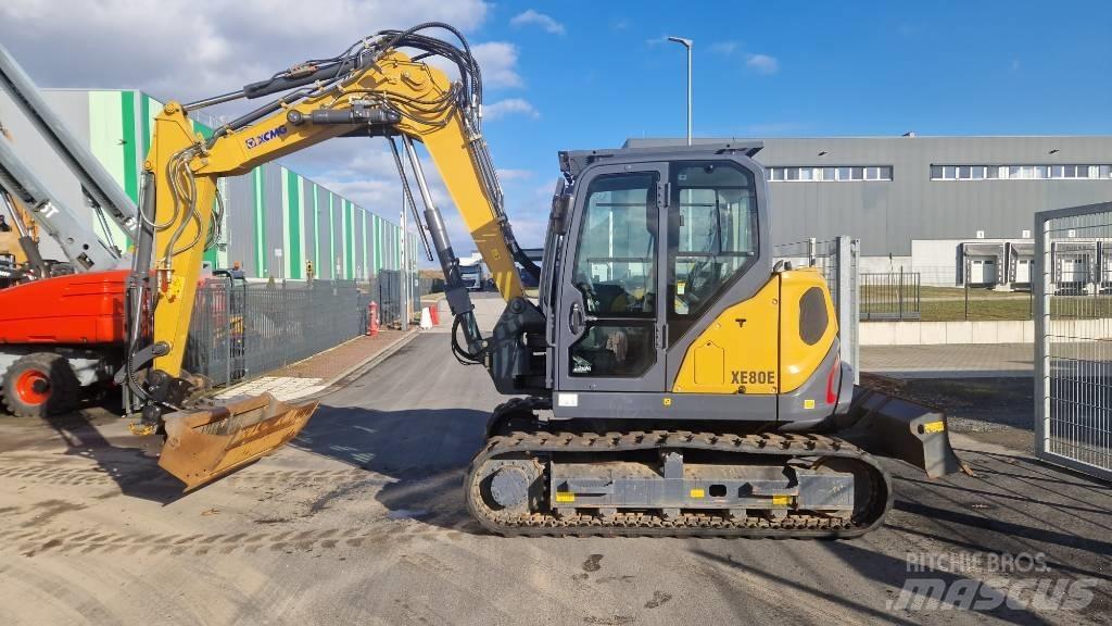 XCMG XE 80 E Midi ekskavatörler 7 - 12 t