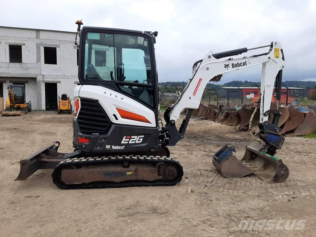Bobcat E 26 Mini ekskavatörler, 7 tona dek