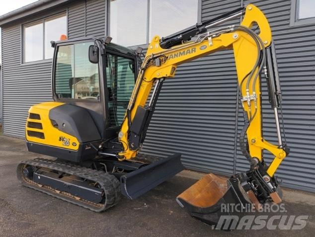 Yanmar SV 26 Mini ekskavatörler, 7 tona dek