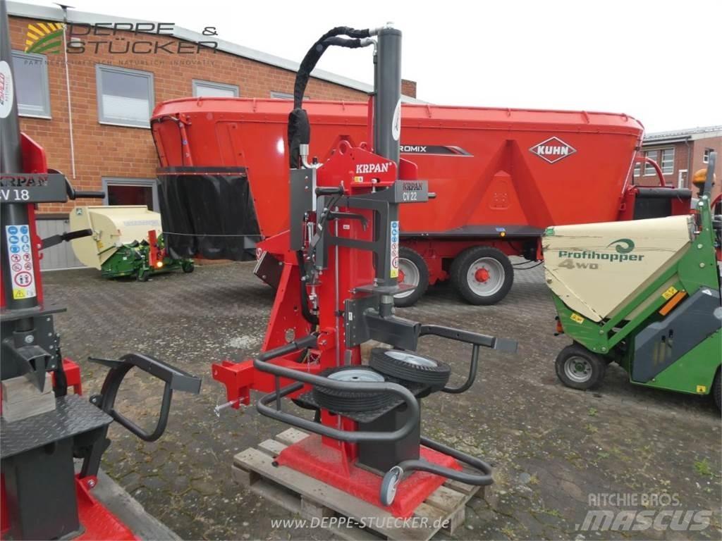 Krpan CV 22 E PRO Odun kirma, yarma ve dograma makinasi