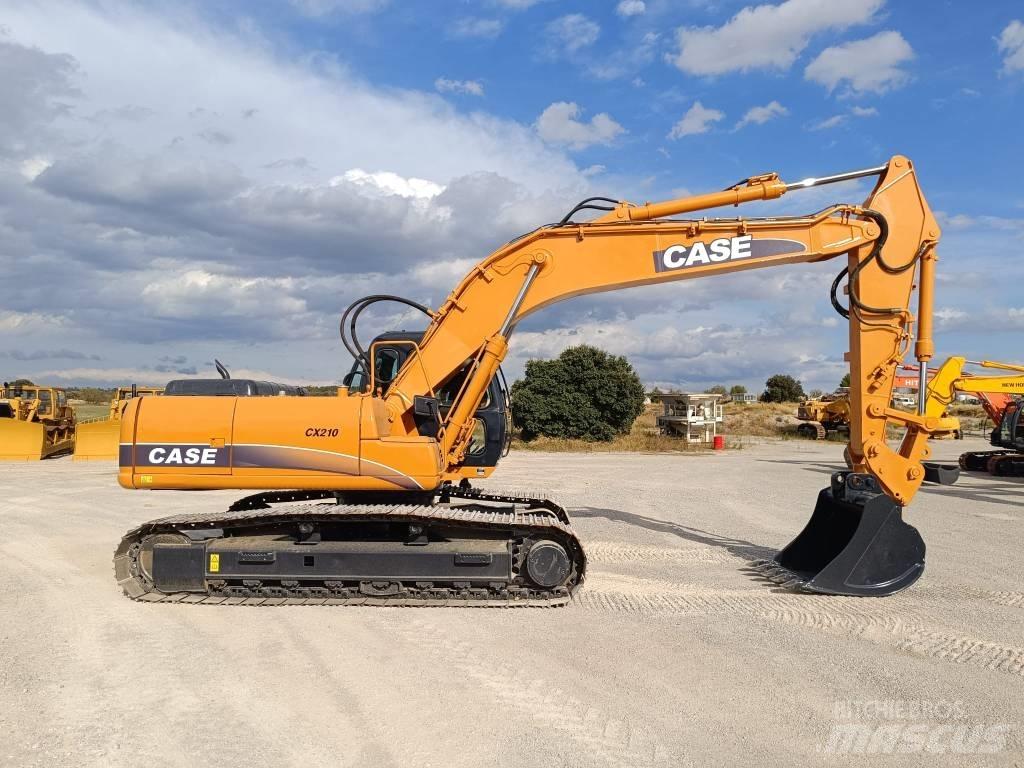 CASE CX 210 Paletli ekskavatörler
