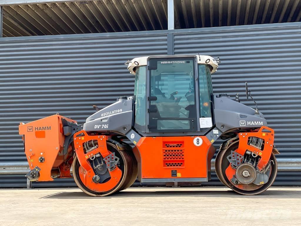 Hamm DV+ 70I VO-S Çift tamburlu silindirler