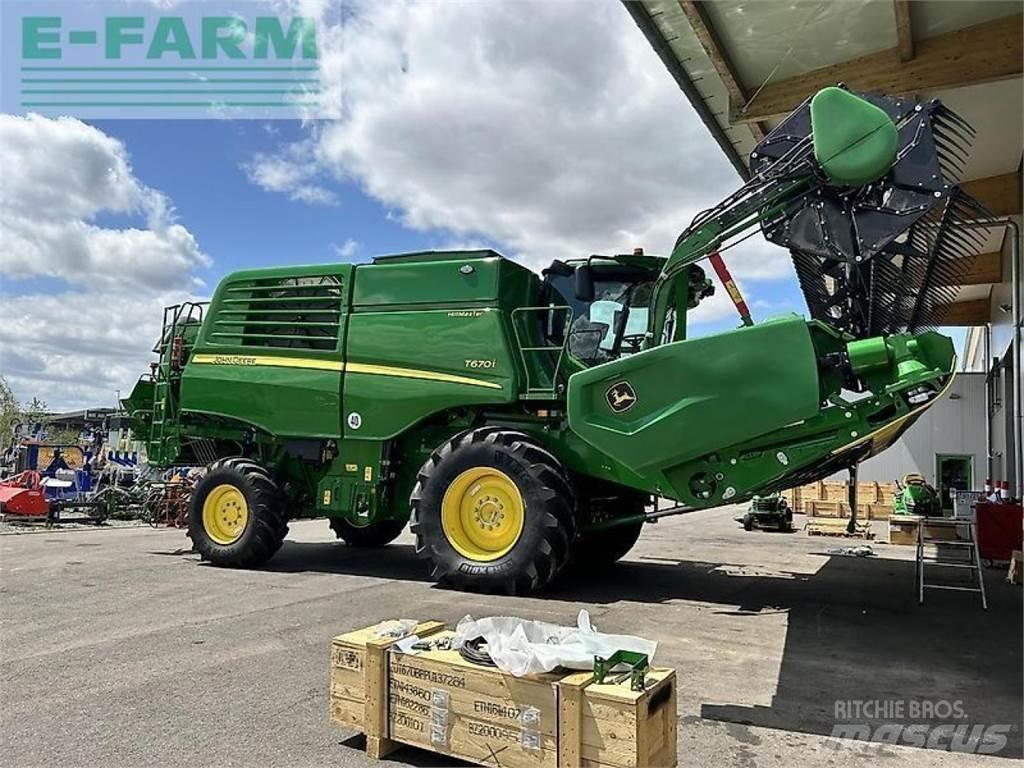 John Deere t670 hm Biçerdöverler
