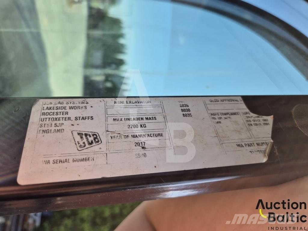 JCB 8035 Mini ekskavatörler, 7 tona dek