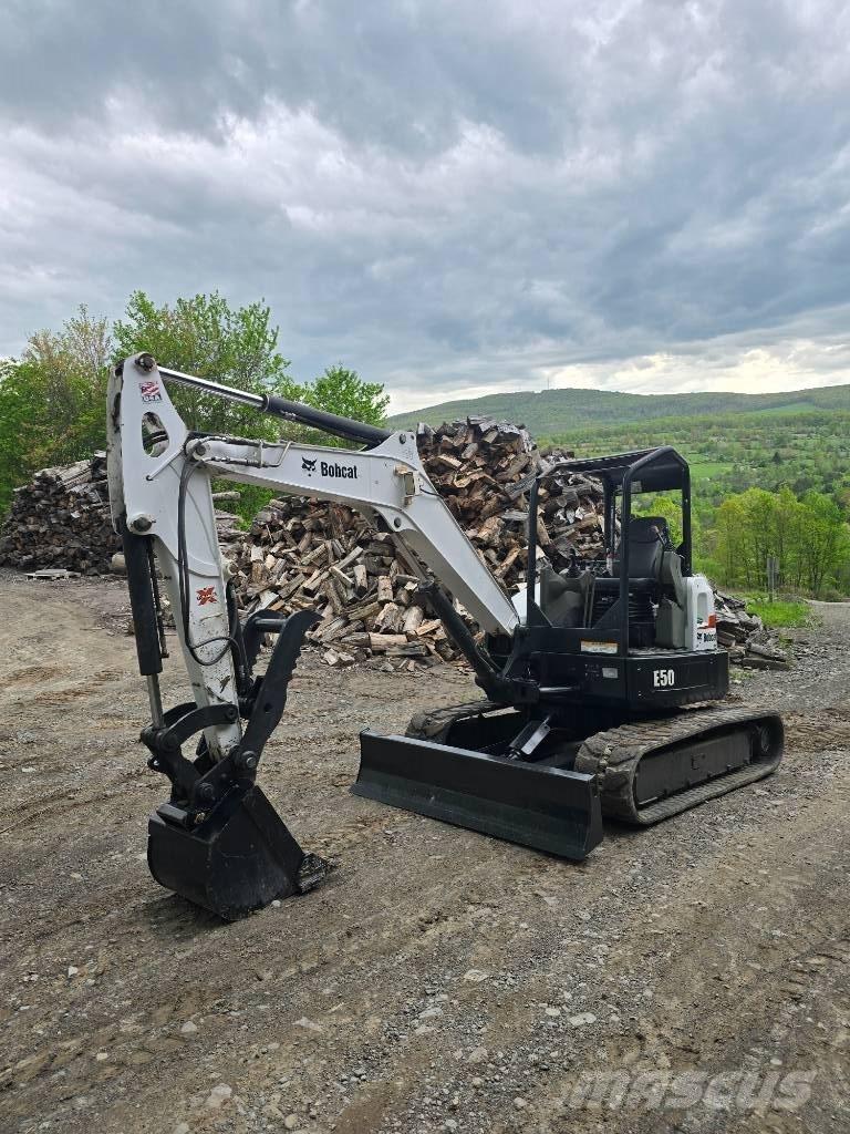 Bobcat E 50 Mini ekskavatörler, 7 tona dek