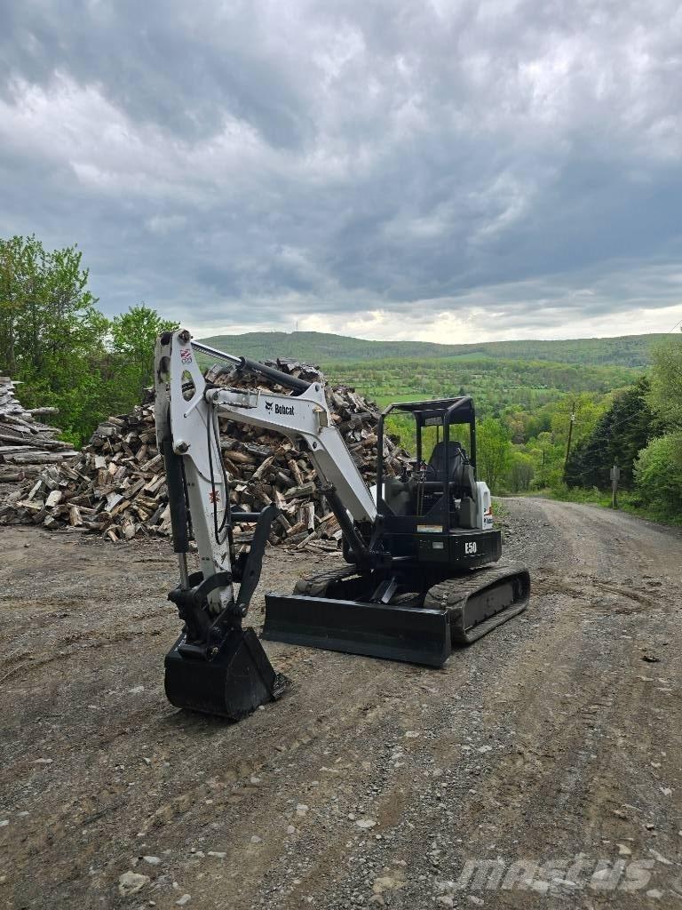 Bobcat E 50 Mini ekskavatörler, 7 tona dek