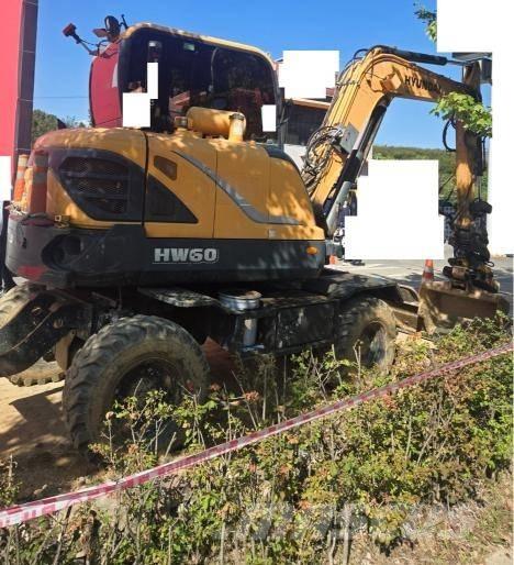 Hyundai HW 60 Eco Lastik tekerli ekskavatörler