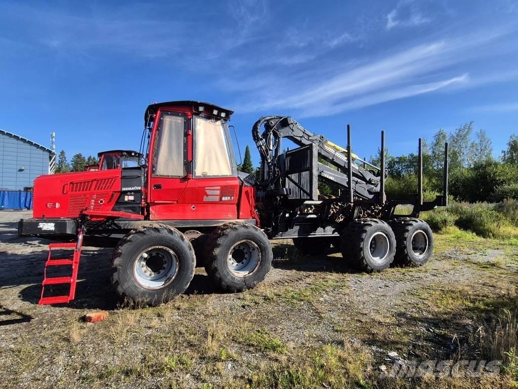 Komatsu 855 Tomruk yükleyici traktörler
