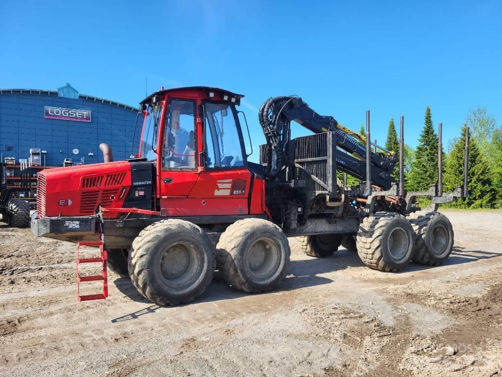 Komatsu 855 Tomruk yükleyici traktörler