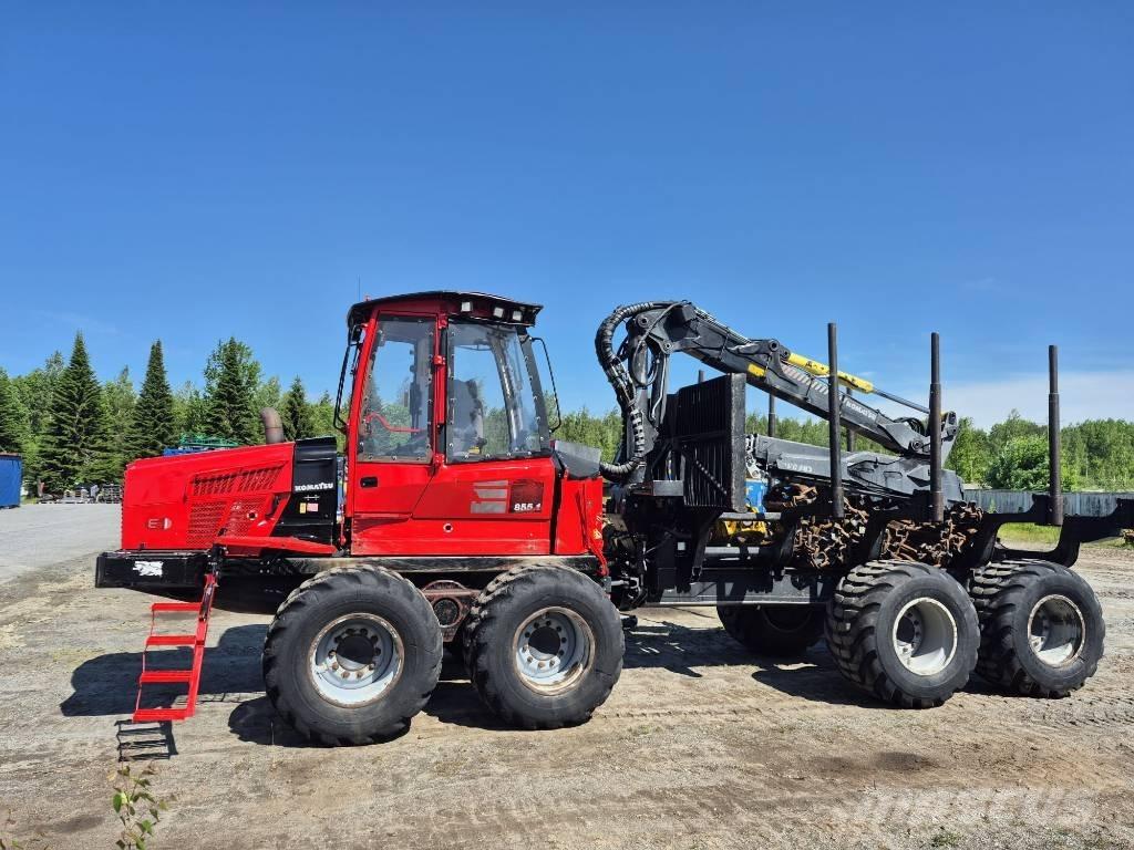 Komatsu 855 Tomruk yükleyici traktörler
