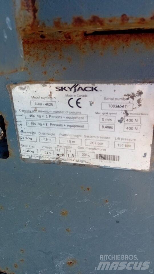 SkyJack SJ4626 Makasli platformlar