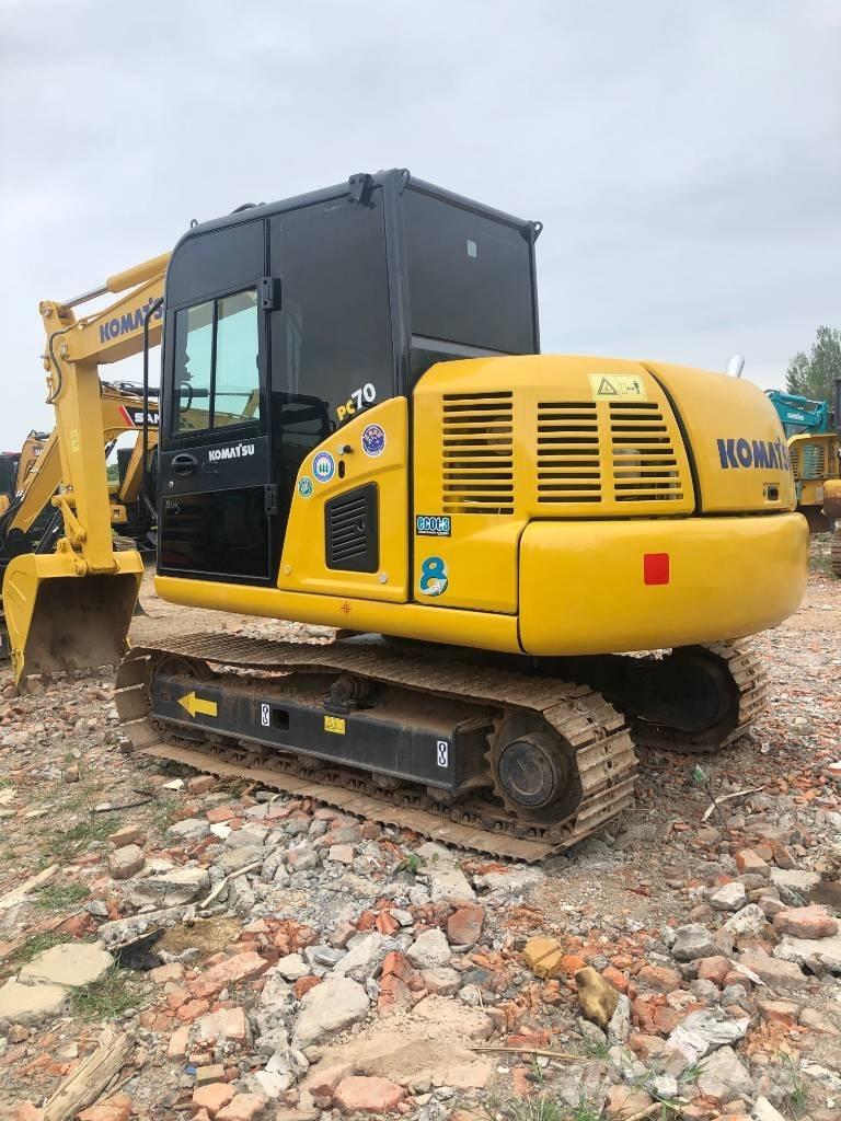 Komatsu PC 70-8 Paletli ekskavatörler