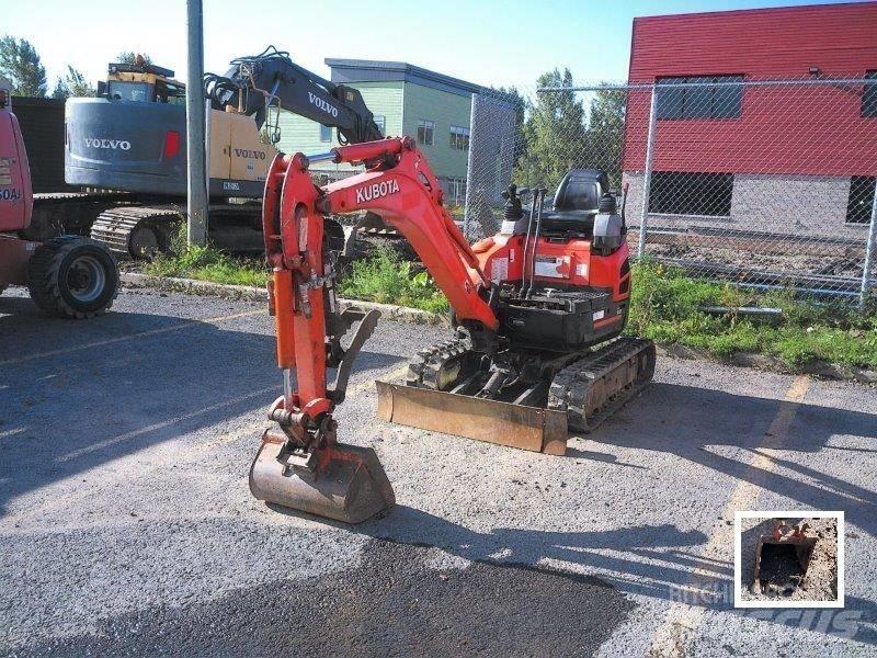 Kubota U 17 Mini ekskavatörler, 7 tona dek