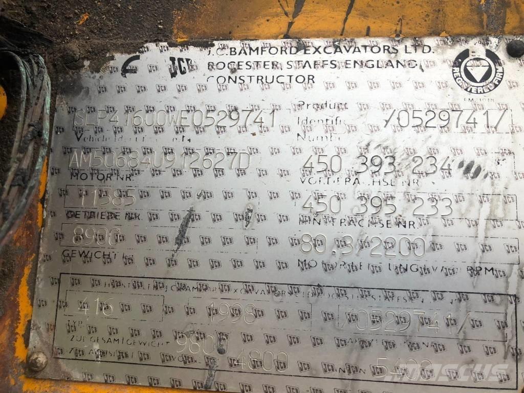 JCB 416 B FOR PARTS Tekerlekli yükleyiciler