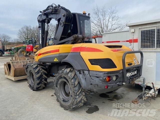 Mecalac 12 M TX Lastik tekerli ekskavatörler