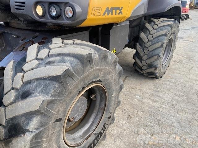 Mecalac 12 M TX Lastik tekerli ekskavatörler