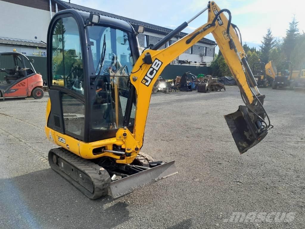JCB 8018 Mini ekskavatörler, 7 tona dek