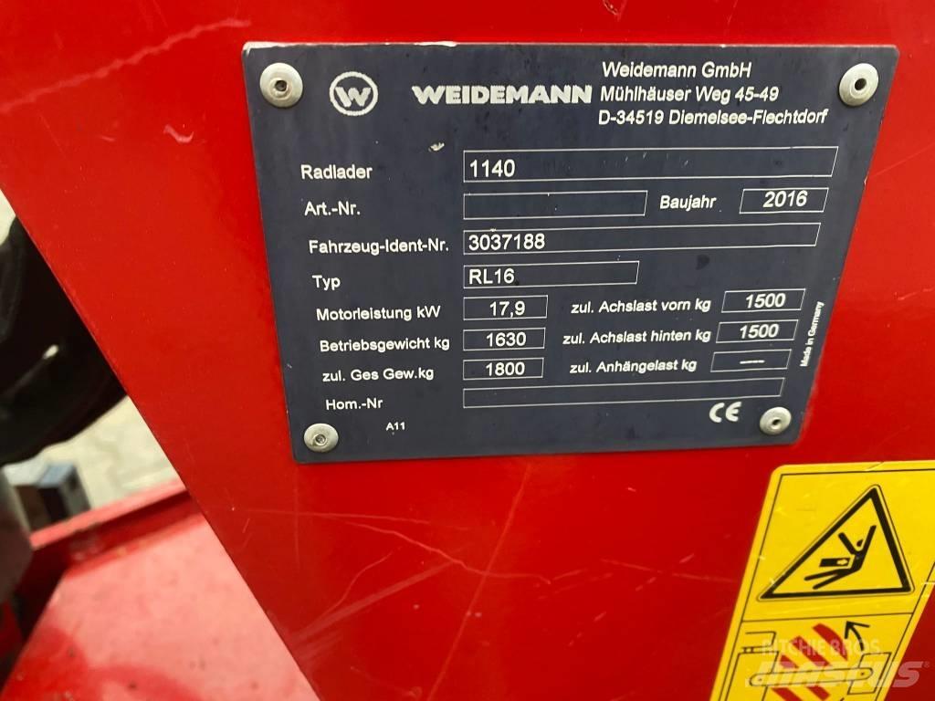 Weidemann 1140 Tekerlekli yükleyiciler
