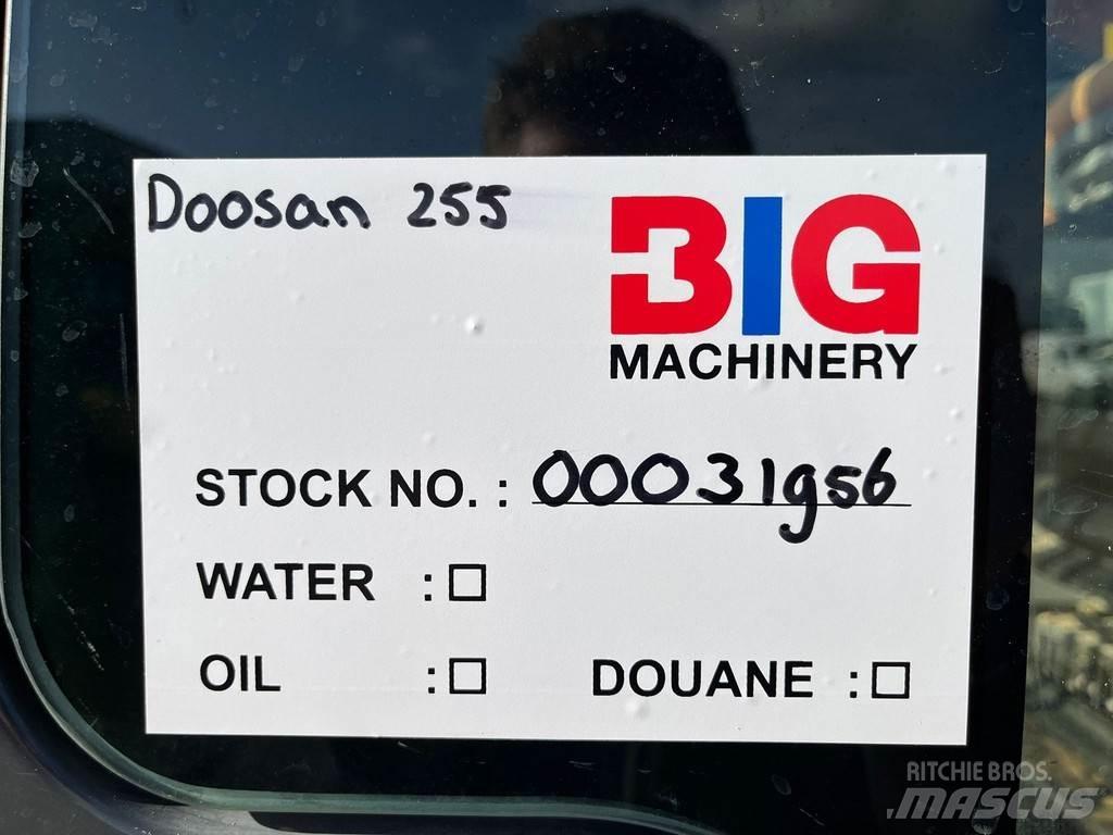 Doosan DX255LC-3 Paletli ekskavatörler