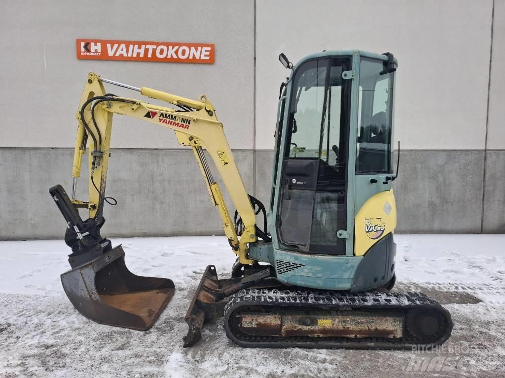 Yanmar Vio 20-3 Mini ekskavatörler, 7 tona dek