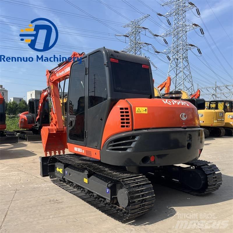 Kubota KX183 Mini ekskavatörler, 7 tona dek
