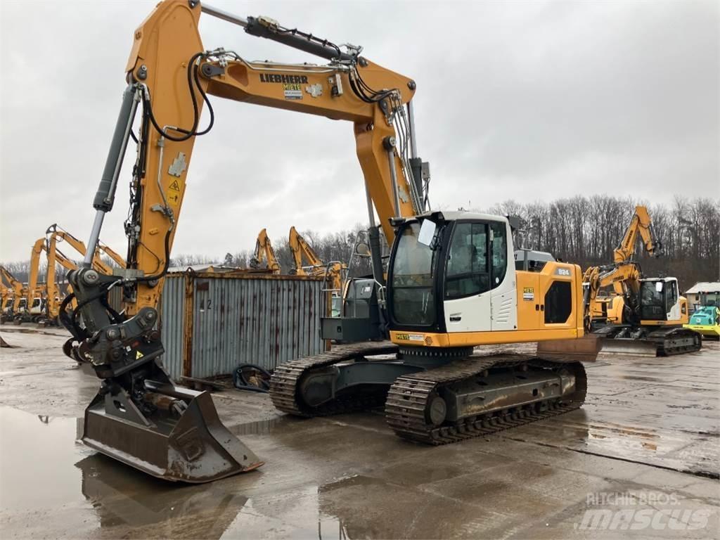 Liebherr R924 Paletli ekskavatörler