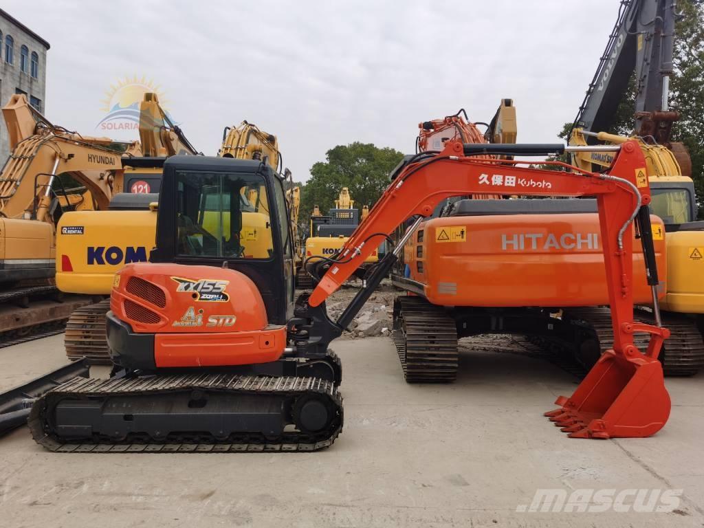 Kubota KX 155 Mini ekskavatörler, 7 tona dek