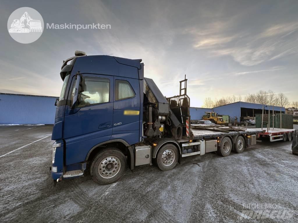 Volvo FH 540 Araç üzeri vinçler