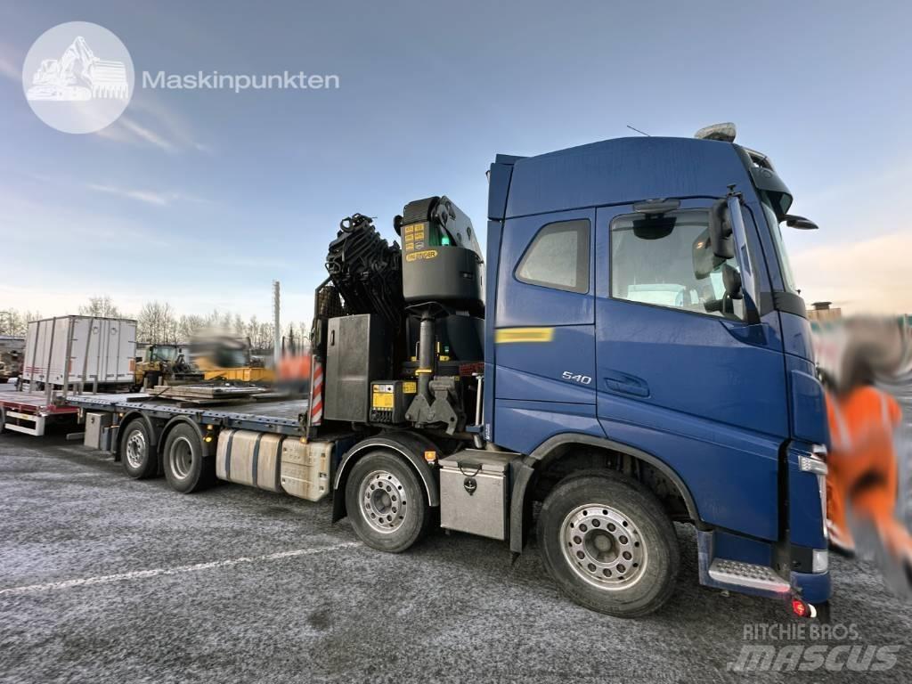 Volvo FH 540 Araç üzeri vinçler
