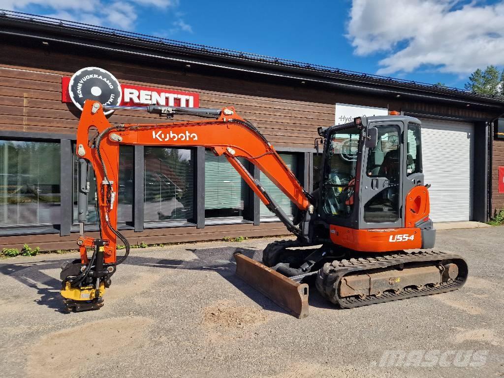 Kubota U 55-4 Mini ekskavatörler, 7 tona dek