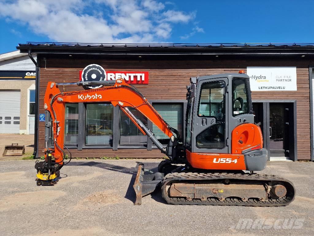 Kubota U 55-4 Mini ekskavatörler, 7 tona dek
